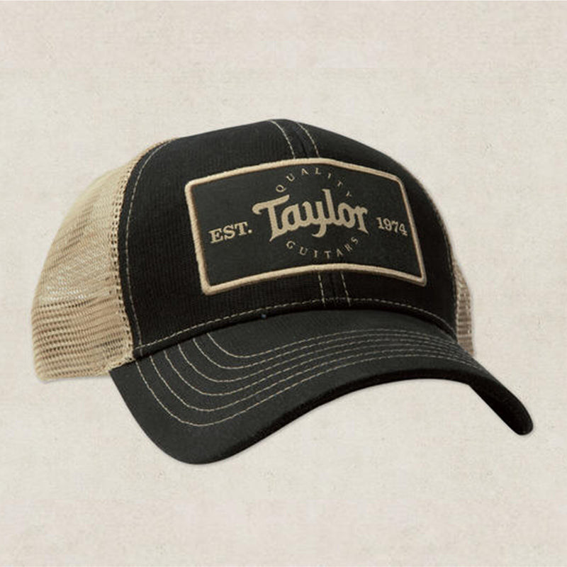Taylor Trucker Cap - Black/Khaki