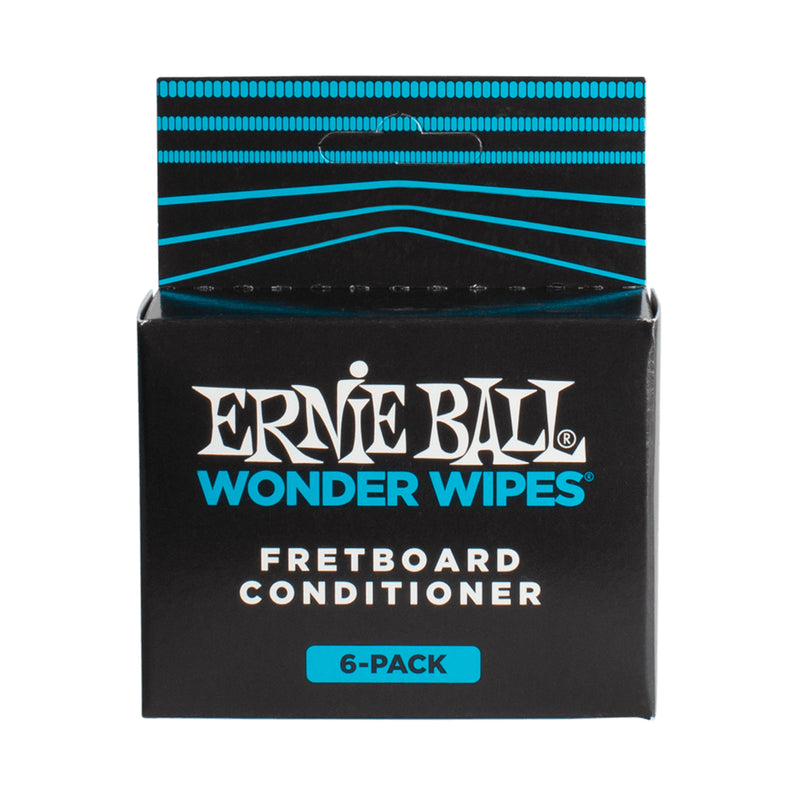 Ernie Ball Wonder Wipes Fretboard Conditioner Six Pack