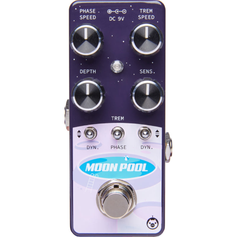 Pigtronix Moon Pool Tremvelope Phaser Pedal