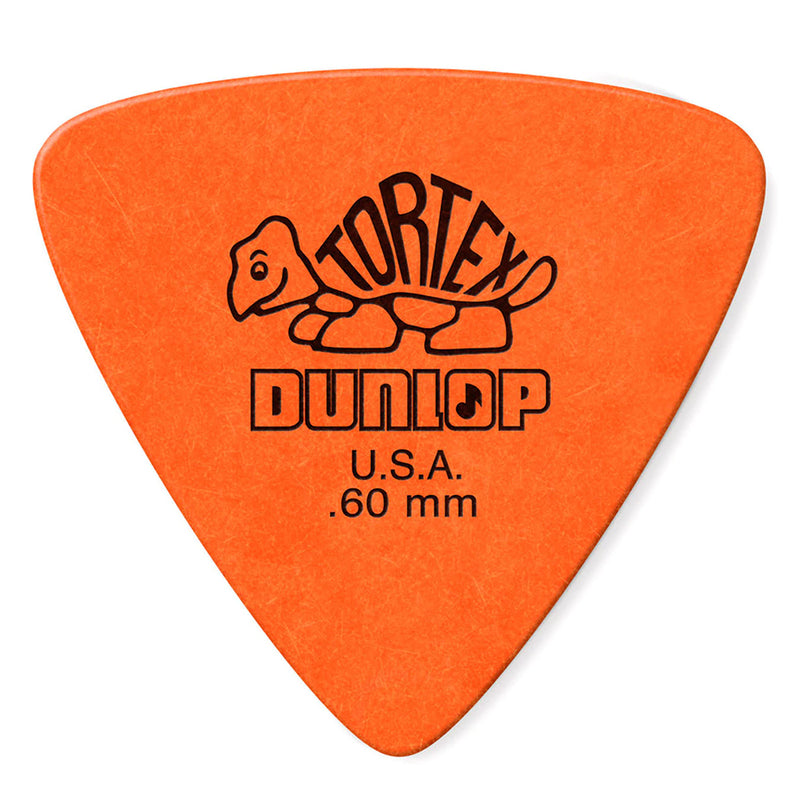 Dunlop Tortex Triangle Pick .60mm 6 Pack