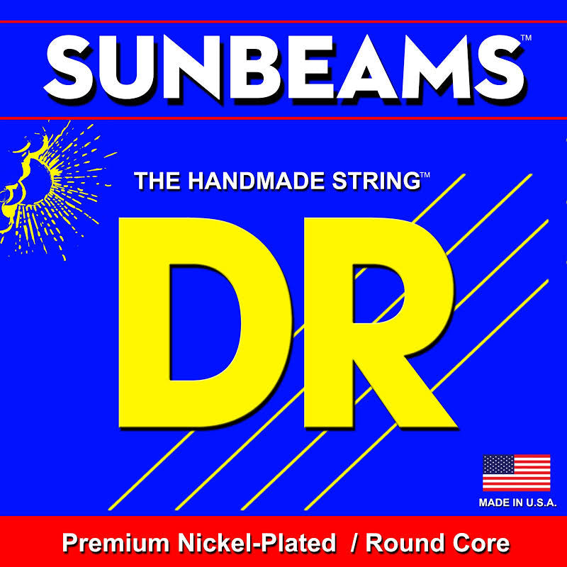 DR Sunbeams 5-String Electric Bass Strings - 40-120