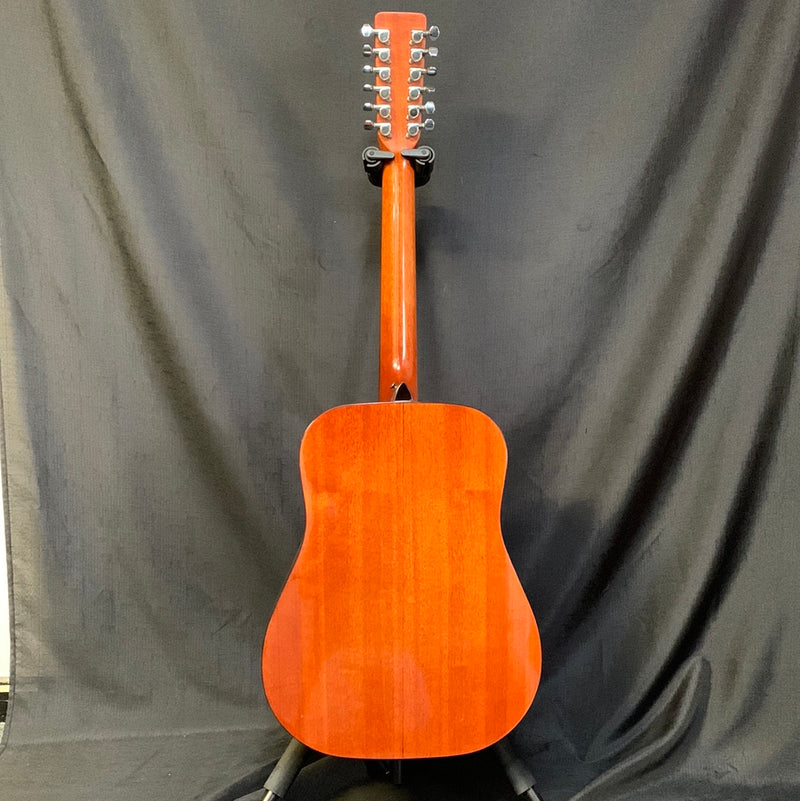 Used Sigma DM12-4 12-String Acoustic Guitar w/ Case 031223