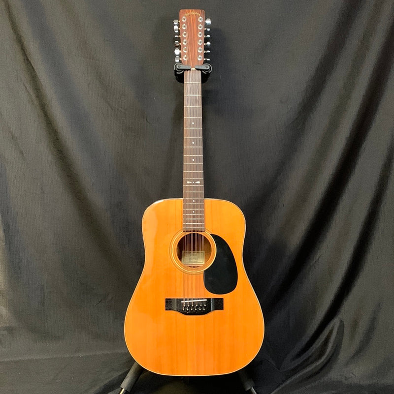 Used Sigma DM12-4 12-String Acoustic Guitar w/ Case 031223
