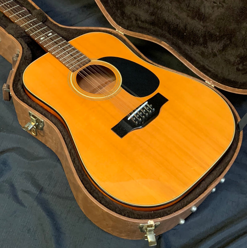 Used Sigma DM12-4 12-String Acoustic Guitar w/ Case 031223
