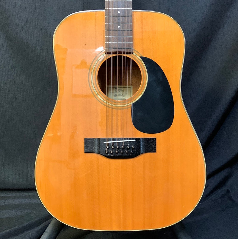 Used Sigma DM12-4 12-String Acoustic Guitar w/ Case 031223