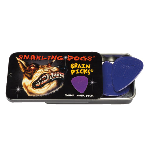 D' Andrea Snarling Dogs Brain Picks 12 Pack Tin - .60mm