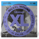 D'Addario EXL115 Nickel Electric Guitar Strings - 11-49