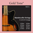 Gold Tone MCS Mandocello Strings - Custom Gauge .020-.070