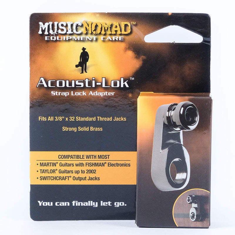 Music Nomad Acousti-Lok Strap Lock Adapter for Standard Output Jacks