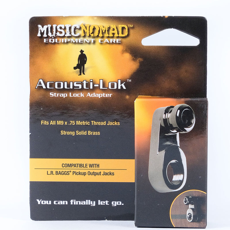 Music Nomad Acousti-Lok Strap Lock Adapter for Metric Output Jacks