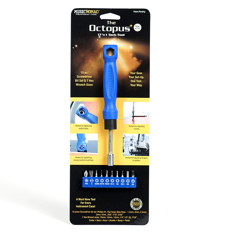 Music Nomad The Octopus 17-in-1 Guitar Tech Tool