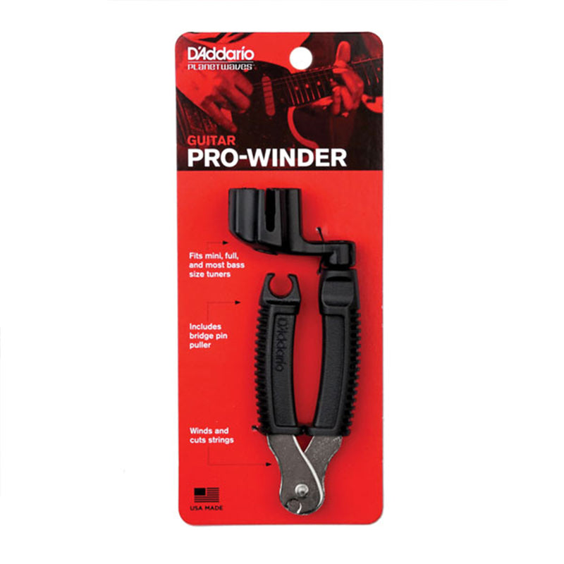 D'Addario Guitar Pro Winder and String Cutter